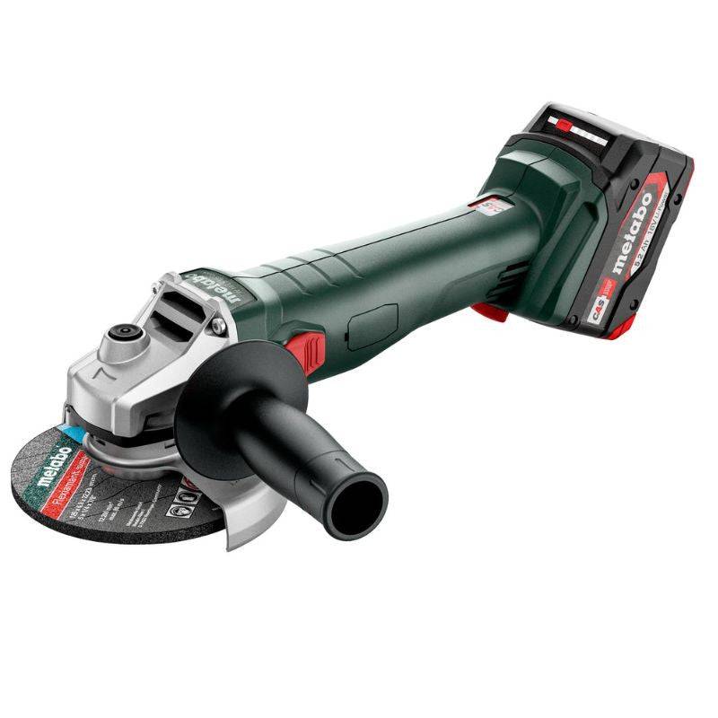 Metabo - Meuleuse METABO 125 mm 18 V- W 18 L 9-125 Quick - 2 x 5,2 Ah Li-Power, ASC 55, coffret metaBOX Metabo - Imagen 1
