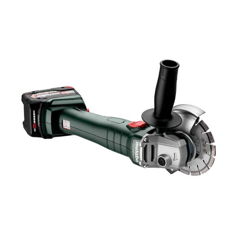 Metabo - Meuleuse METABO 125 mm 18 V- W 18 L 9-125 Quick - 2 x 5,2 Ah Li-Power, ASC 55, coffret metaBOX Metabo - Imagen 3