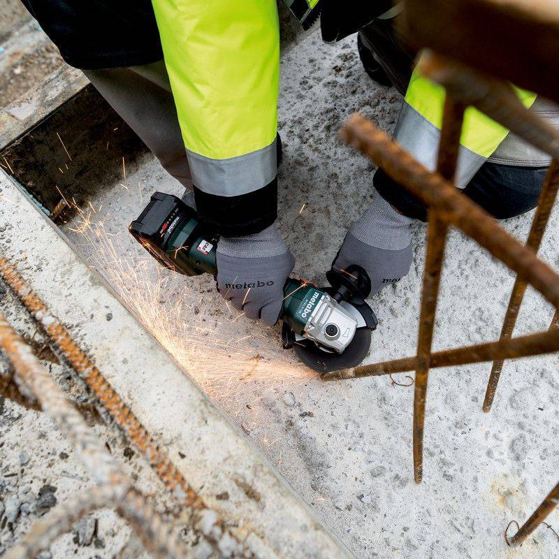 Metabo - Meuleuse METABO 125 mm 18 V- W 18 L 9-125 Quick - 2 x 5,2 Ah Li-Power, ASC 55, coffret metaBOX Metabo - Imagen 5