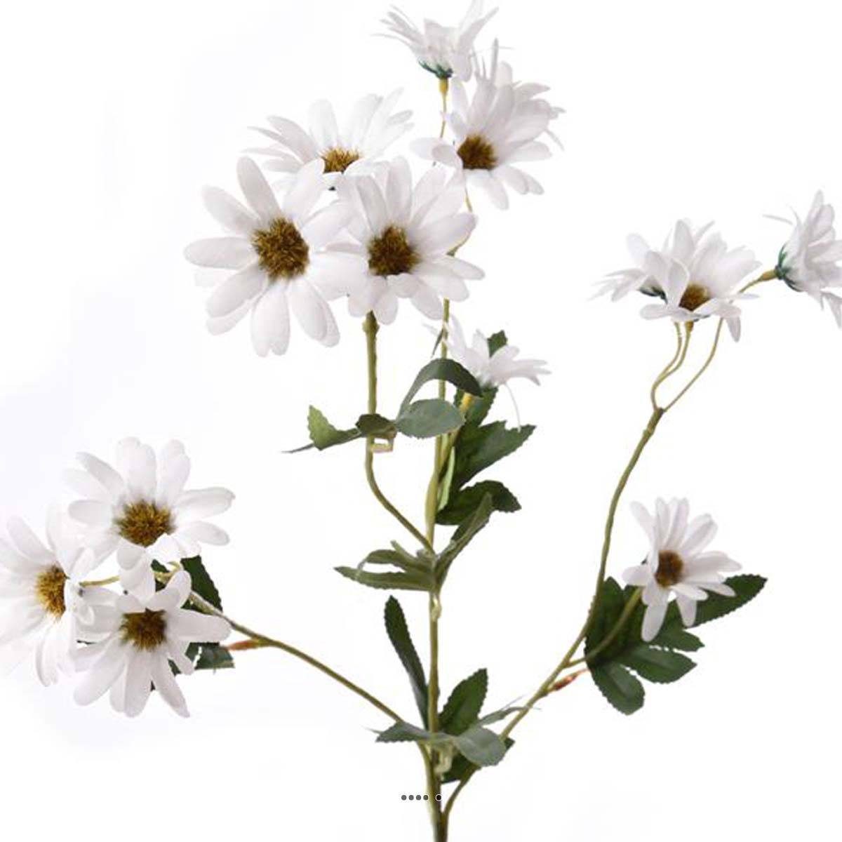 Artificielles - Marguerite artificielle en piquet H 95 cm Blanche - Imagen 2