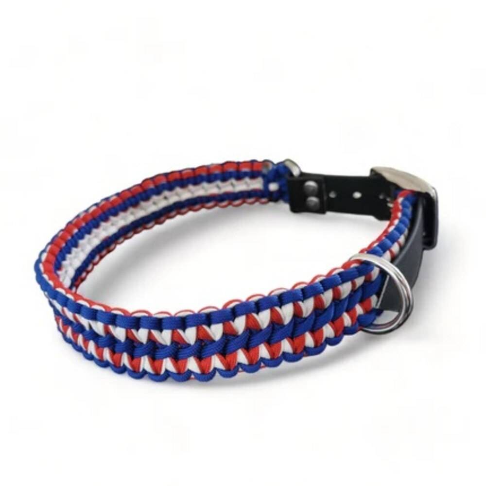 France Croquettes - Collier artisanal paracorde "elite" XL pour chien, FranceCroquettes