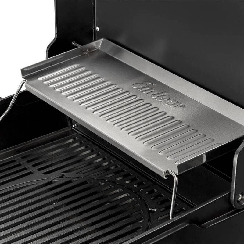 Barbecue électrique Eflavour Pro Turbo - ENDERS - Grill Électrique 3 kW - 2 zones dont Turbo Zone - Switch Grid - 50 x 39 cm, Noir - Image 3