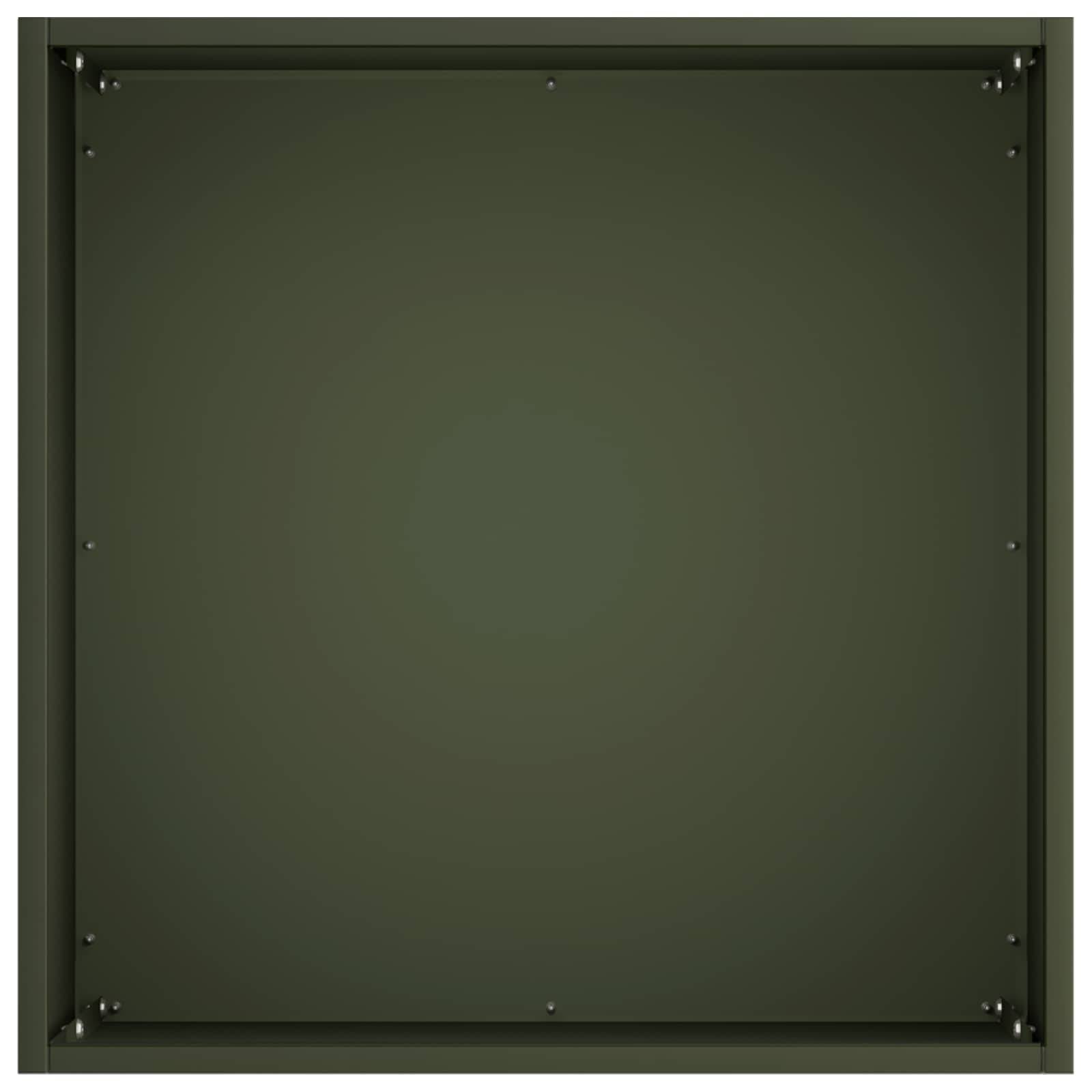 Vidaxl - Cache-pot de jardin Vert olive 20 x 20 x 20 cm vidaXL 8004930 - Image 5