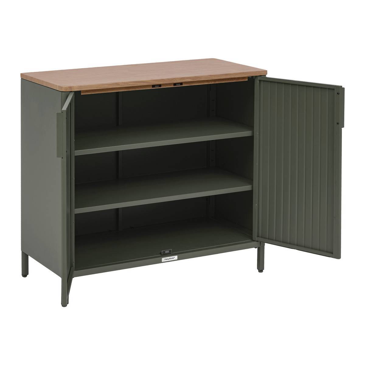 Hesperide - Buffet de jardin Ironia en acier galvanisé vert laurier - Hespéride - Image 2