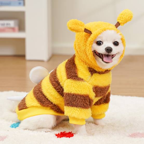 IntiMeg - Sweat à capuche Bee pour chien XS IntiMeg - Image 5