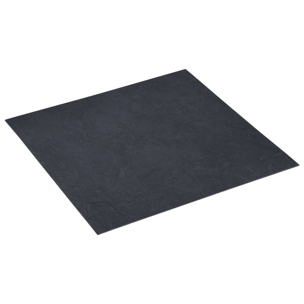 Vidaxl - Planches de plancher autoadhésives 5,11 M² PVC Noir Marbre - vidaXL - Imagen 1