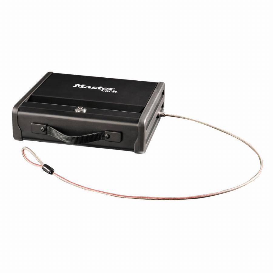 Masterlock - Coffre-fort compact Master Lock avec câble de fixation - format S - PP1KML - Image 1