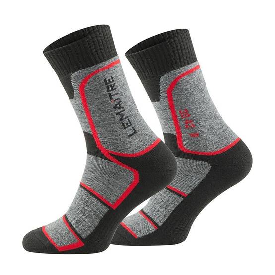 Lemaitre - Chaussette de travail hiver Lemaitre Lemat Gris 38-39