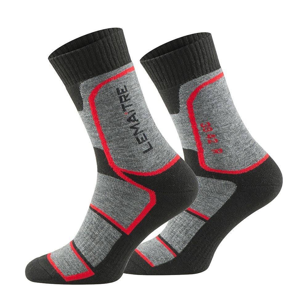 Lemaitre - Chaussette de travail hiver Lemaitre Lemat Gris 38-39