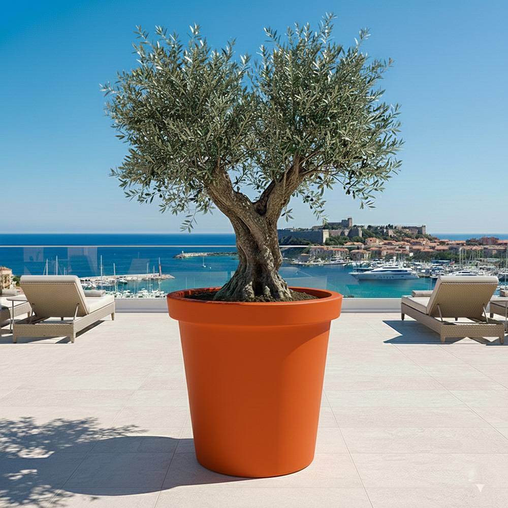 Pot de fleurs 420l delight - plast'up rotomoulage - Image 2