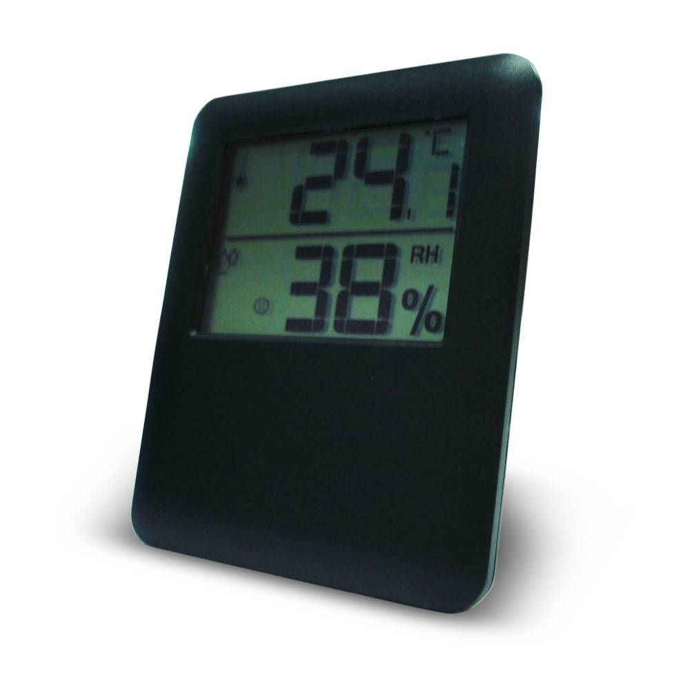 Otio - Thermomètre / hygromètre intérieur OTIO noir OTIO