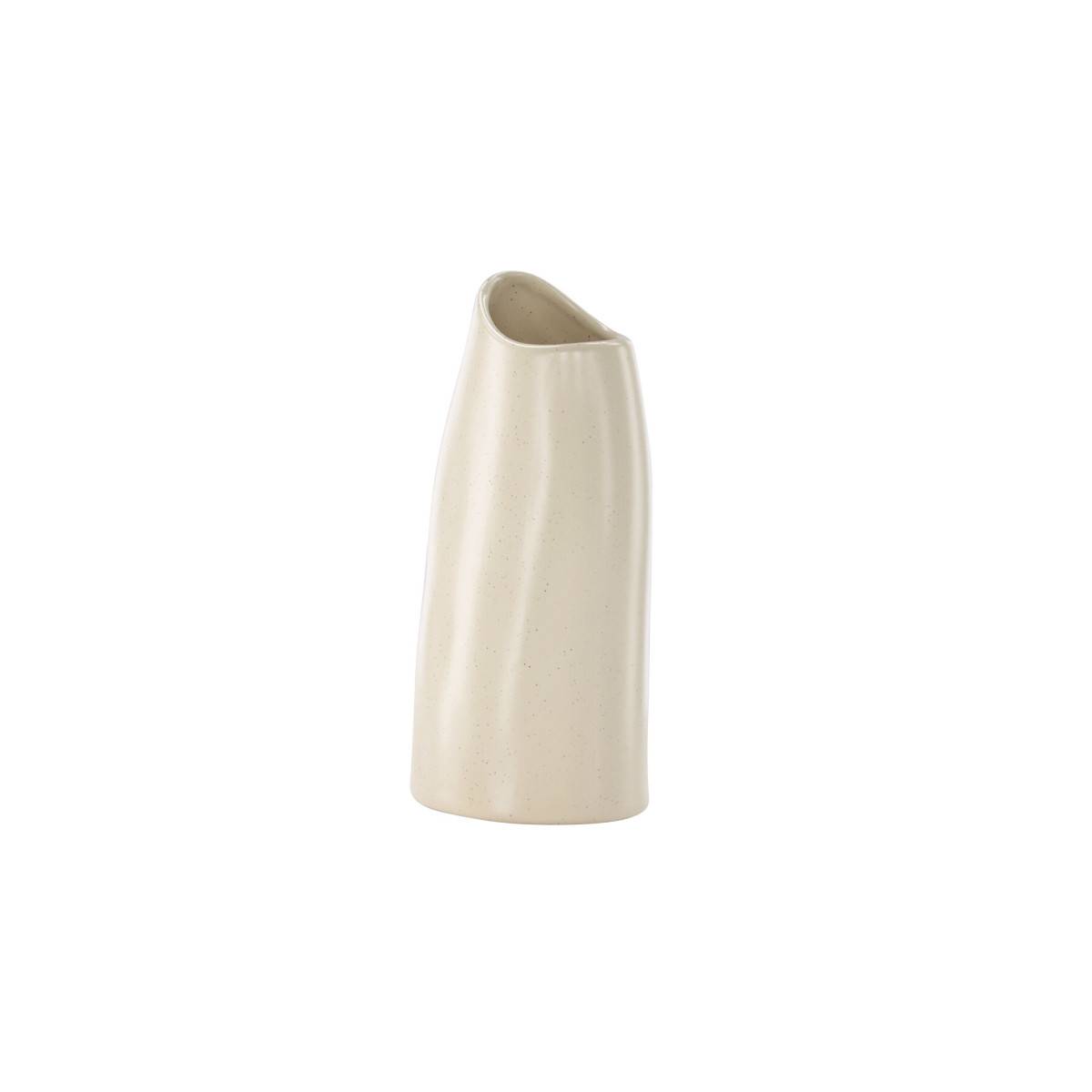 Venture Home - Vase en grès Ernst Beige et noir - Imagen 7