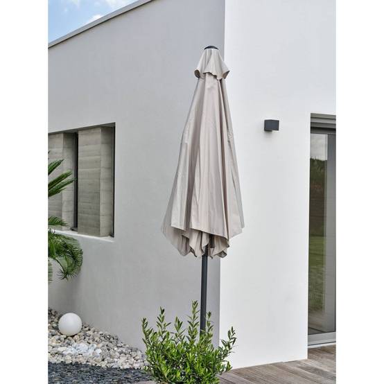 Dcb Garden - Parasol Inclinable à Manivelle "Marbella" 270cm Anthracite - Image 6