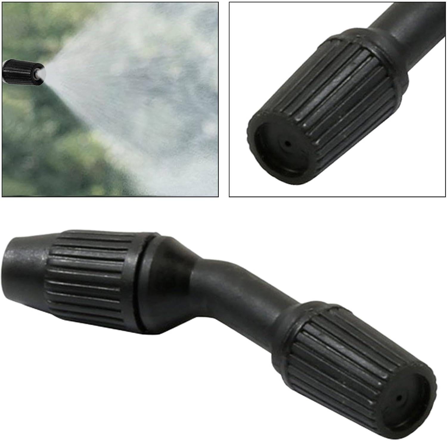 Buse de Pulvérisation en Plastique, Accessoires de Pulvérisation d'irrigation de Jardin, Noir-Lytech - Image 8