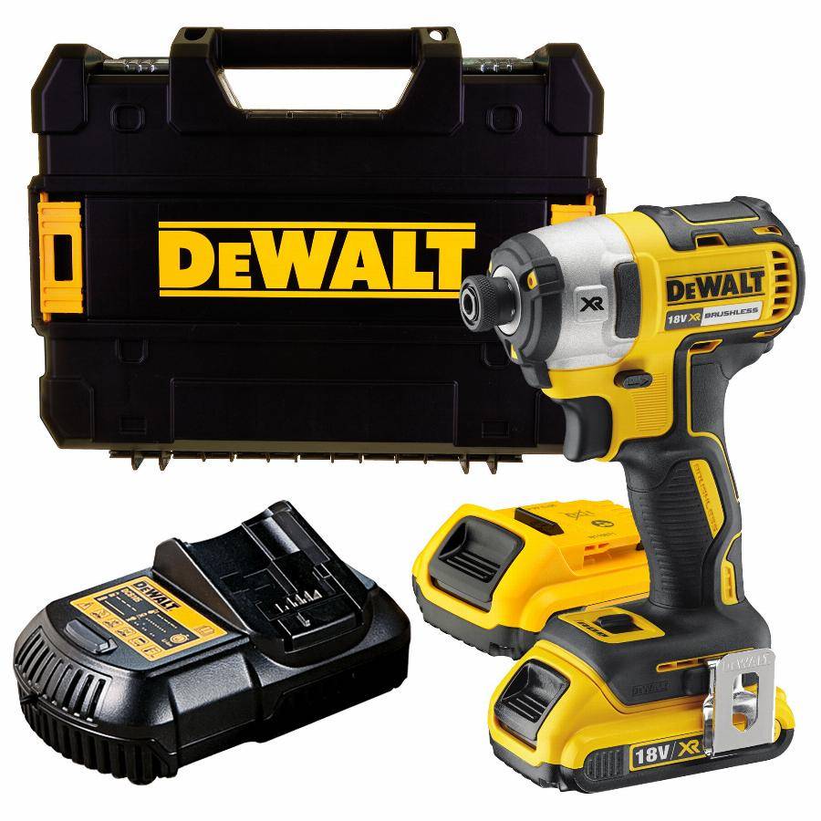 Dewalt - Visseuse à chocs DEWALT 18V XRP Li-ion - 2 batteries 2.0Ah Li-Ion, chargeur, coffret - DCF887D2