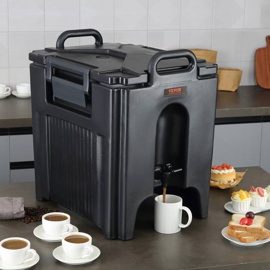 VEVOR Distributeur boissons isotherme 37,6 L, eau chaude/froide non électrique. Camping. - Image 8
