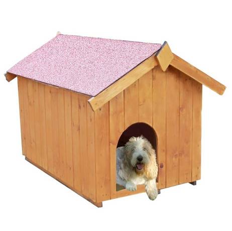 Autre - Niche pour petit chien en bois, 0.77m² - Imagen 1