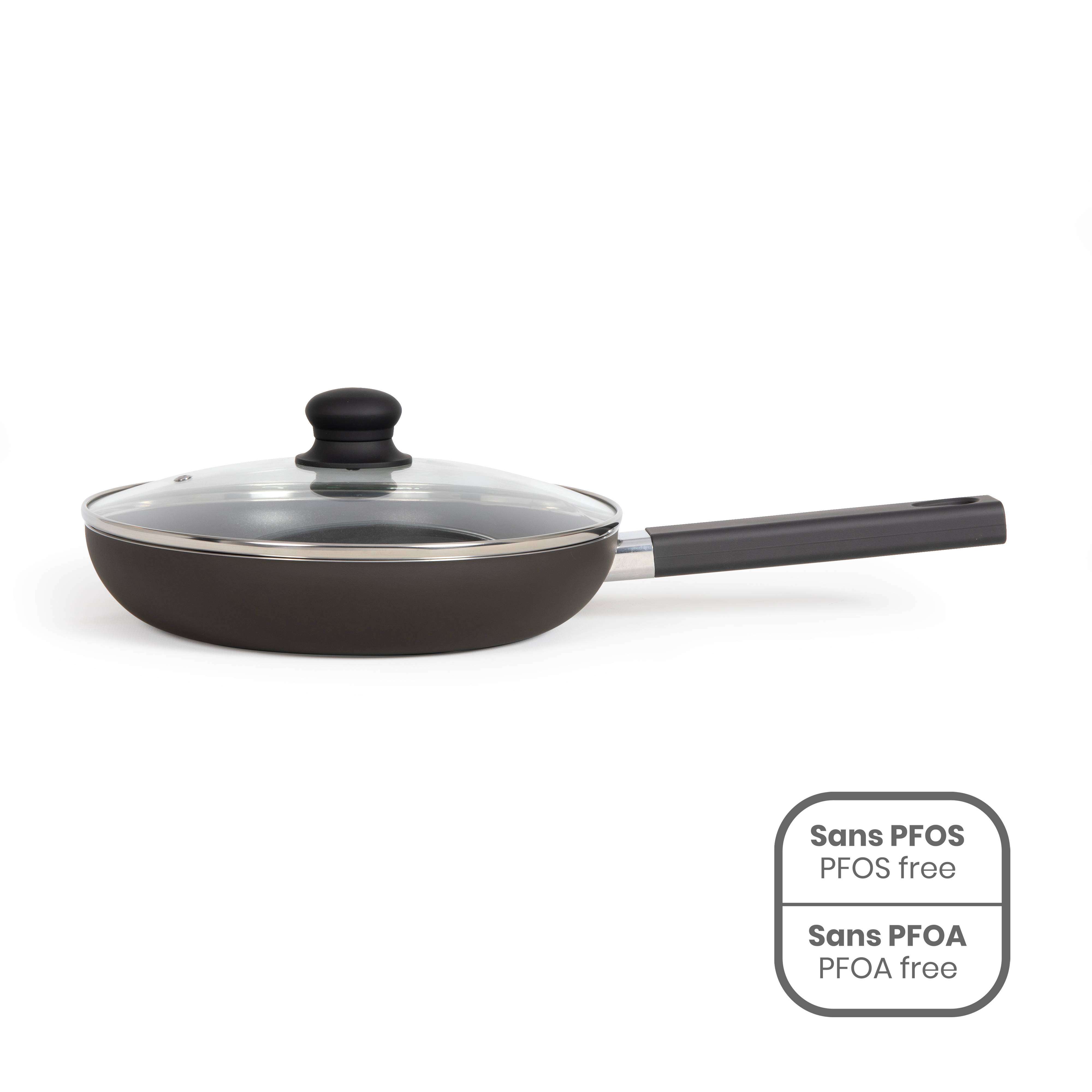 Livoo - Sauteuse anti-adhésive 26cm + couvercle MEP153N Livoo - Imagen 1