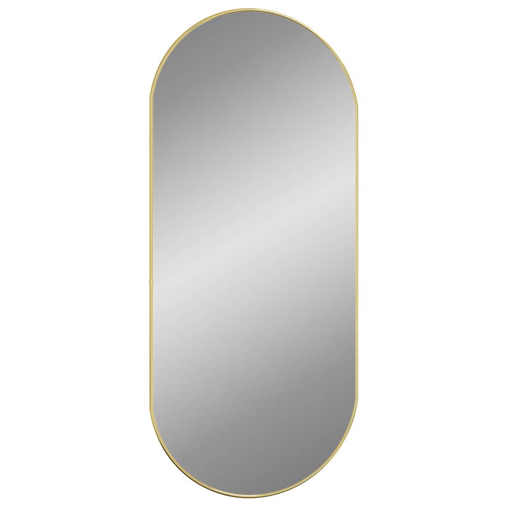 Maison Chic - Miroir mural - Miroir décoratif Doré 100x45 cm Ovale - Image 3