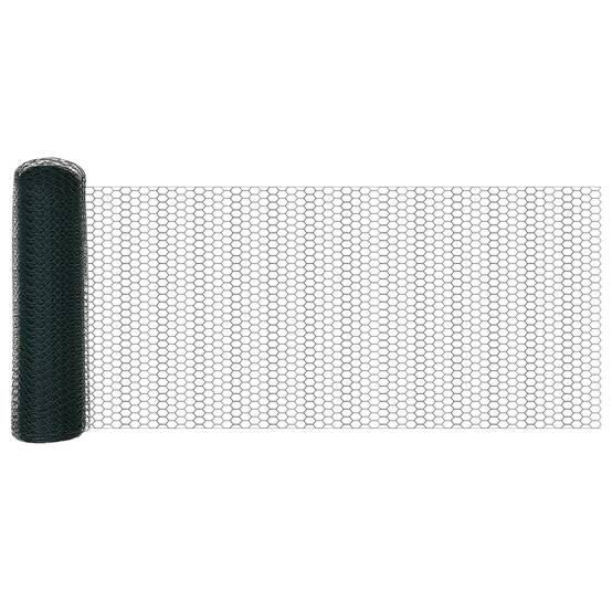 Clôture hexagonale PVC Vert 10 x 0,5 m, Poids :1kg - PANGIVO - Image 2