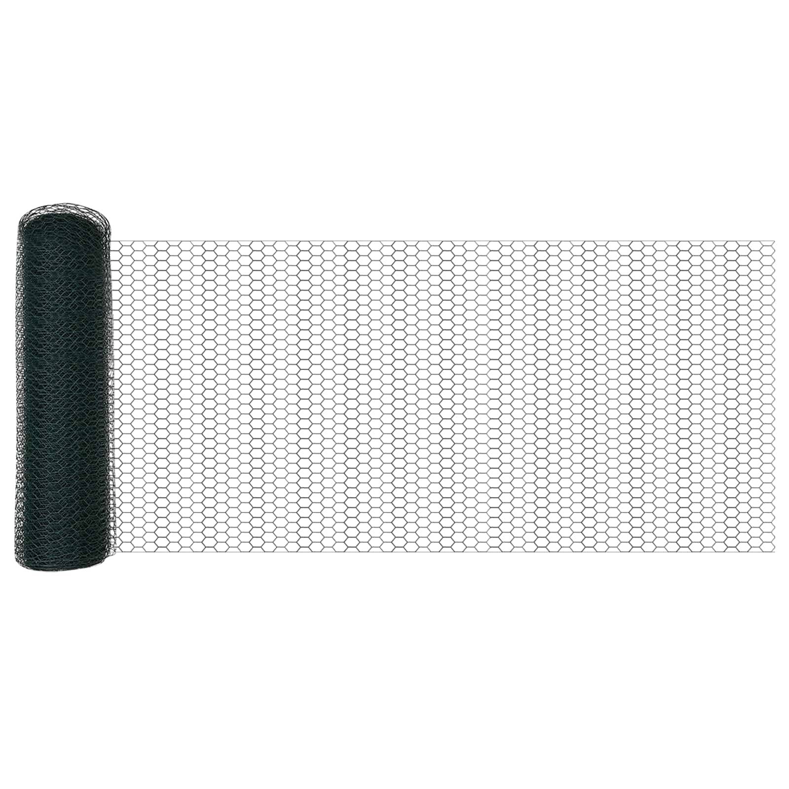 Clôture hexagonale PVC Vert 10 x 0,5 m, Poids :1kg - PANGIVO - Image 2