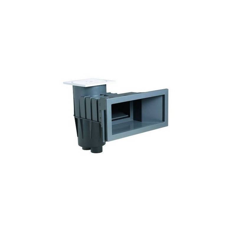 Hayward - Skimmer Hayward Premium 3119 grande meurtrière - piscine béton/liner - Gris anthracite - Imagen 1