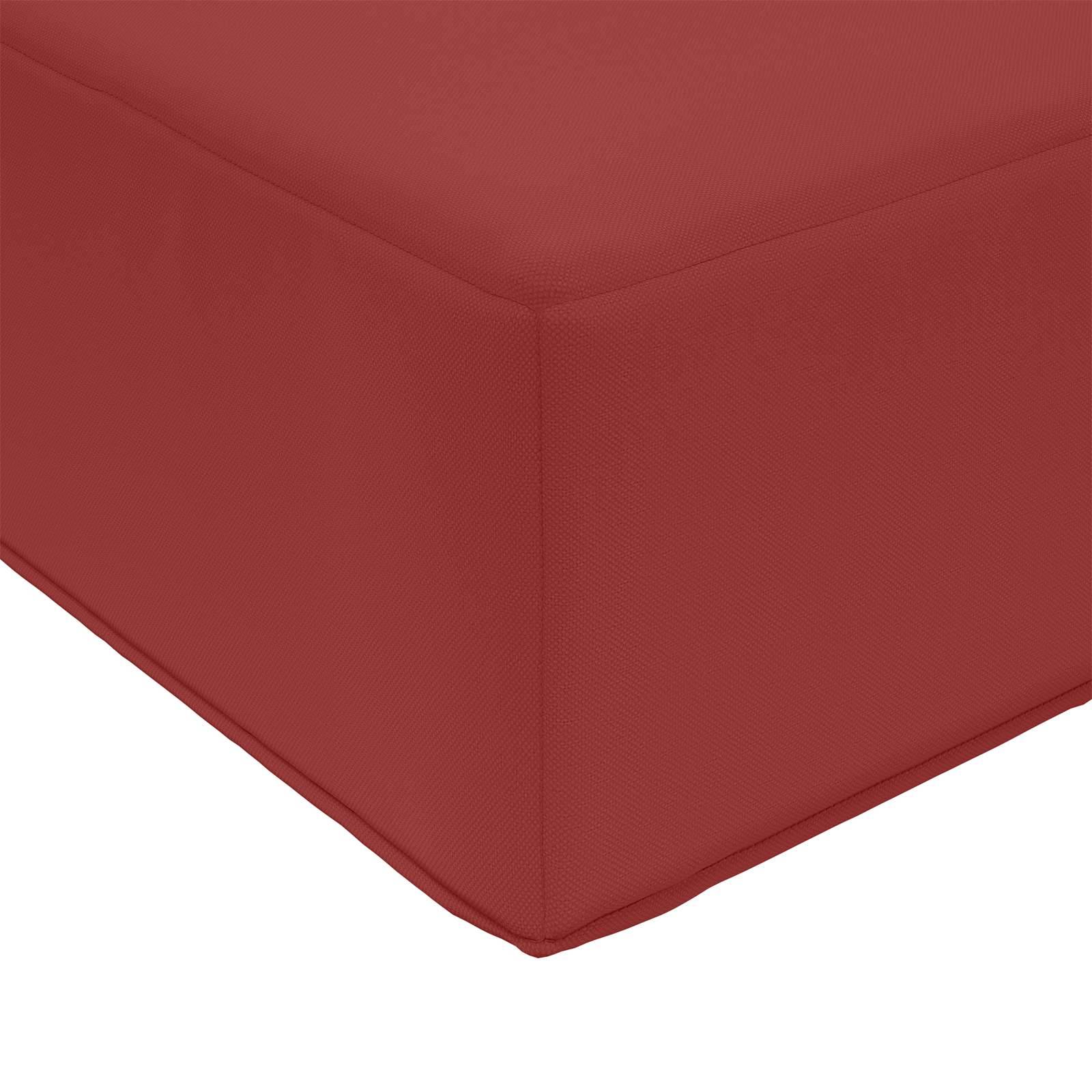 PANGIVO - Coussin de canapé polyester bordeaux 60 x 60 x 8 cm - PANGIVO - Image 6