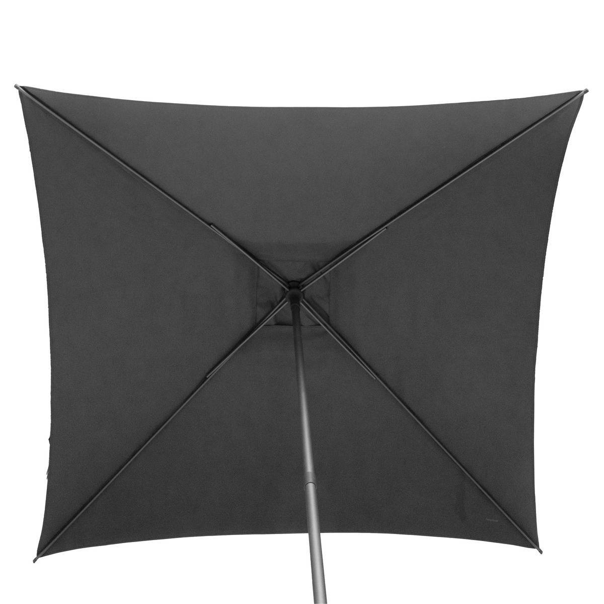 Hesperide - Parasol droit carré "Soya" ardoise D2,5x2,5m en acier Hespéride - Image 5