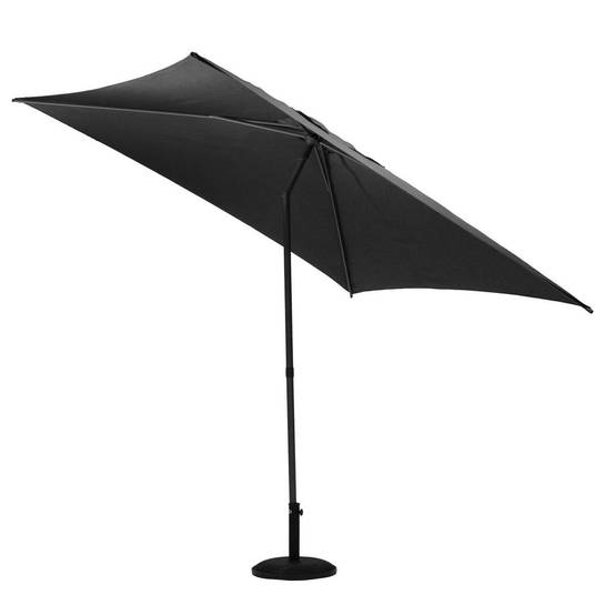 Hesperide - Parasol droit carré "Soya" ardoise D2,5x2,5m en acier Hespéride - Image 4