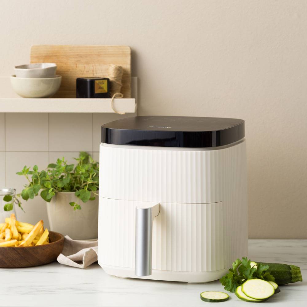 Bistro Silhouette XL AirFryer Smokey Cream 5L - Image 2