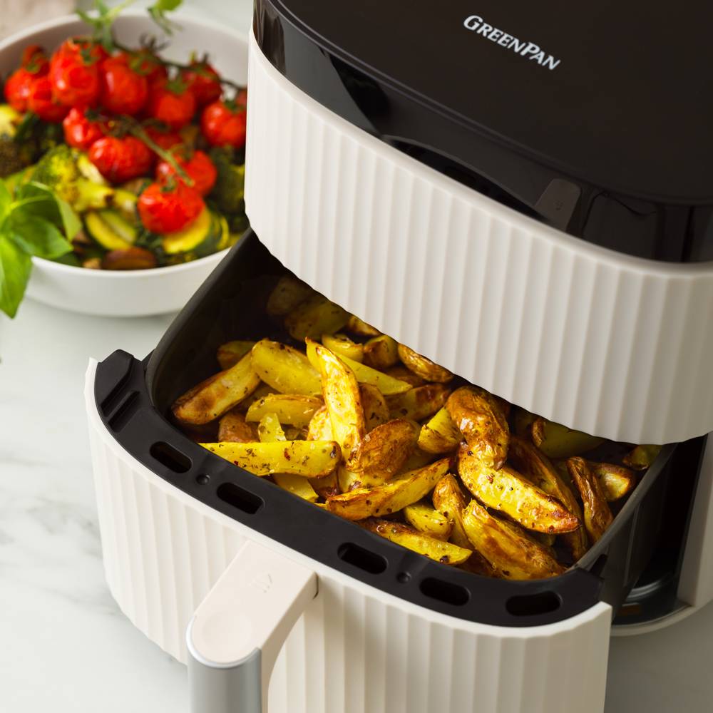 Bistro Silhouette XL AirFryer Smokey Cream 5L - Image 4
