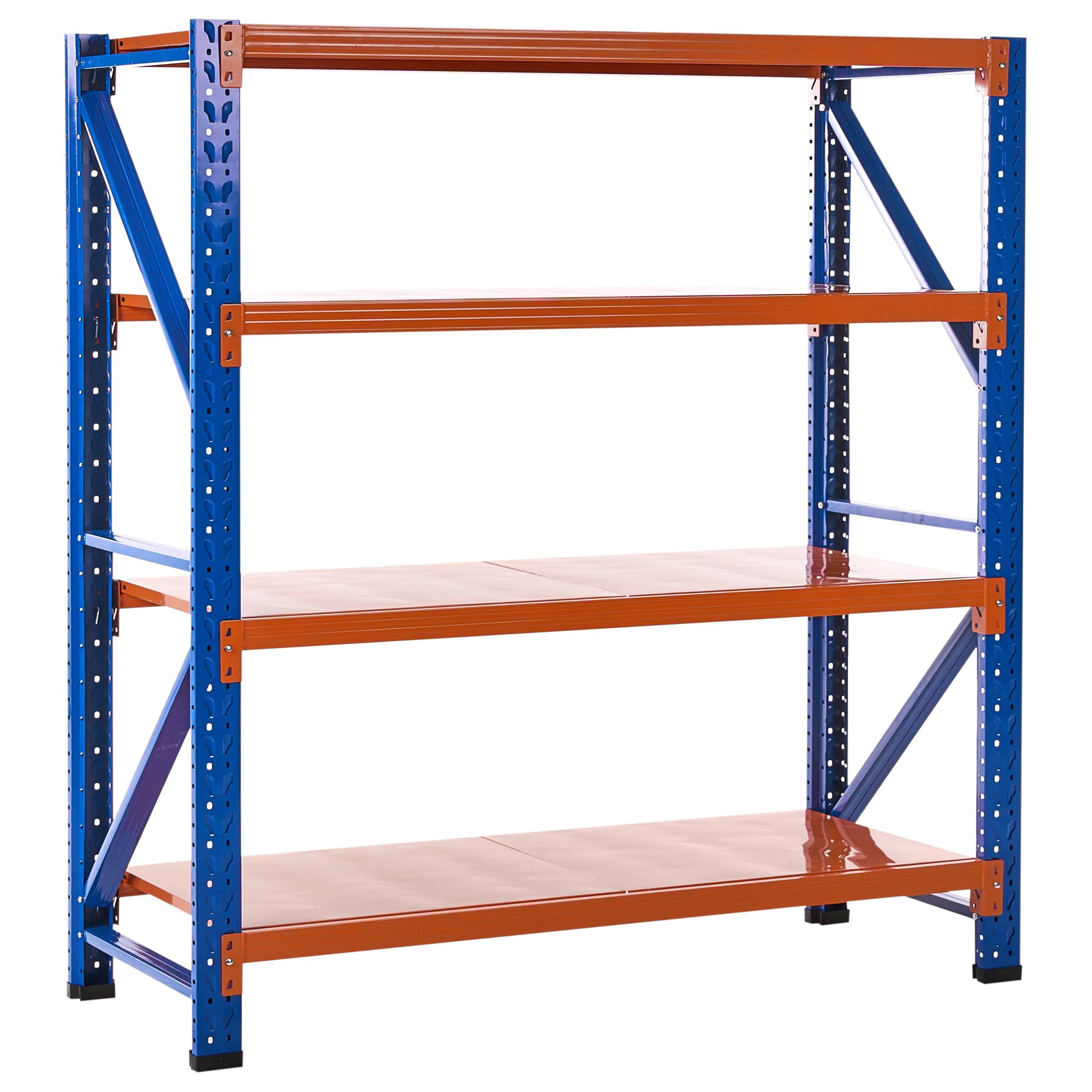 Beliani - Meuble de rangement Acier Orange FIUGGI - 200x60x200- Beliani - Image 2
