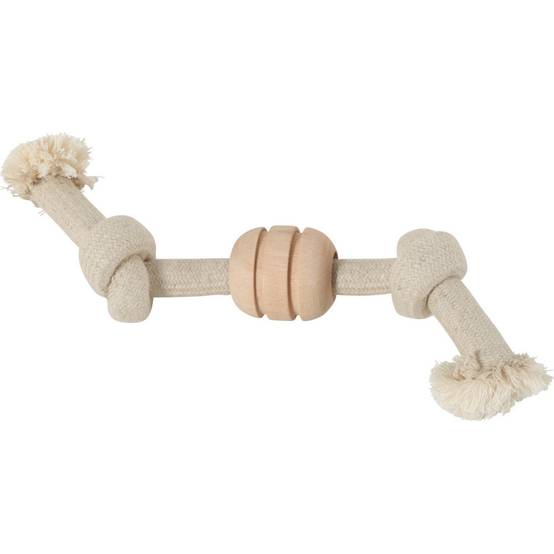 Corde Wild Mix 2 nœuds, taille ø 2 cm x 34.5 cm, jeux pour chien. - Image 1