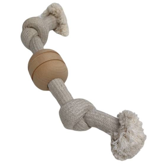 Corde Wild Mix 2 nœuds, taille ø 2 cm x 34.5 cm, jeux pour chien. - Image 2