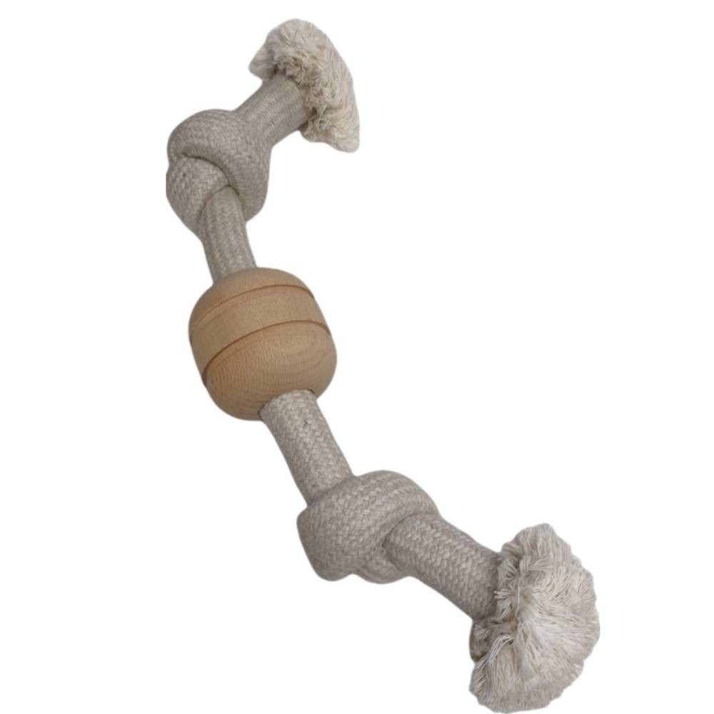 Corde Wild Mix 2 nœuds, taille ø 2 cm x 34.5 cm, jeux pour chien. - Imagen 7