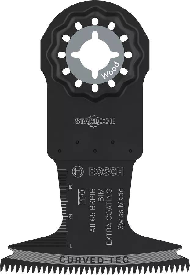 Bosch - Lame de scie oscillante Pro AII 65 BSPIB Starlock bi-métal bois dur 65x40mm - BOSCH - 2608669082 - Image 1