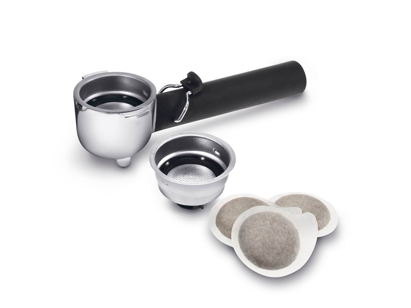 Combiné expresso cafetière 15bars inox/noir BCO421S Delonghi - Image 5