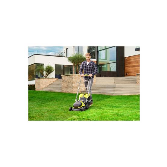 Ryobi - Tondeuse poussée RYOBI 18V One+ - 1 Batterie 4.0Ah - Chargeur - RY18LM37A-140 - Image 2
