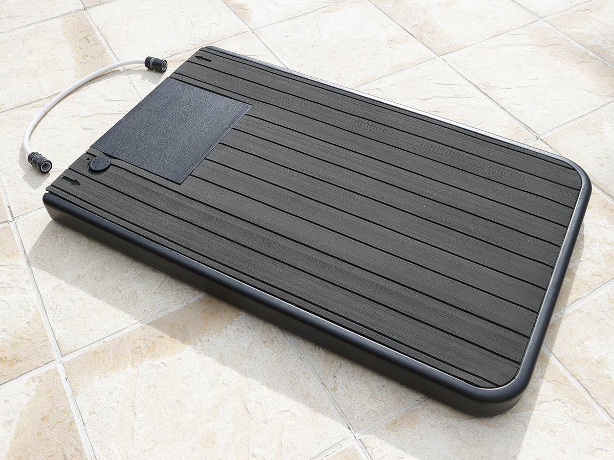 Ubbink - Plancher Solairs pour douche de piscine solaire Anthracite - Ubbink