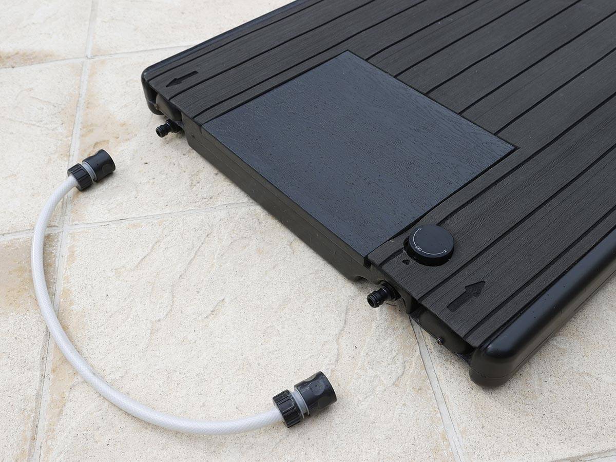Ubbink - Plancher Solairs pour douche de piscine solaire Anthracite - Ubbink - Image 3