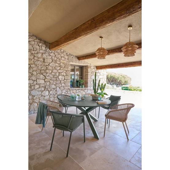 Hesperide - Fauteuil de jardin Oryon empilable argile Hespéride - Image 7
