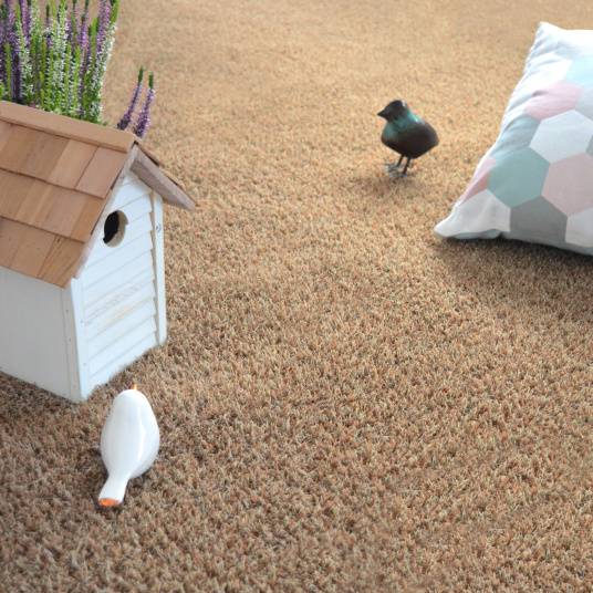 Decoweb - Gazon artificiel Arty Couleur Beige, 20 mm, 4m x 4m - Decoweb - Imagen 3