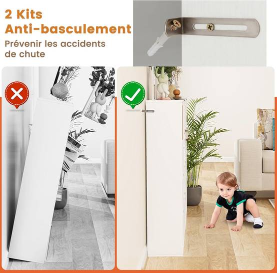 Bibliothèque à 11 Cubes, Étagère avec Compartiments Ouvertes, Meuble de Rangement pour Salon, Chambre, Bureau, 24 x 74 x 106 cm, Blanc - Image 7