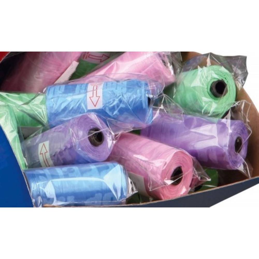Animallparadise - Sac ramasse crottes, 1 rouleaux de 20 sacs, couleur aléatoire. - Imagen 8