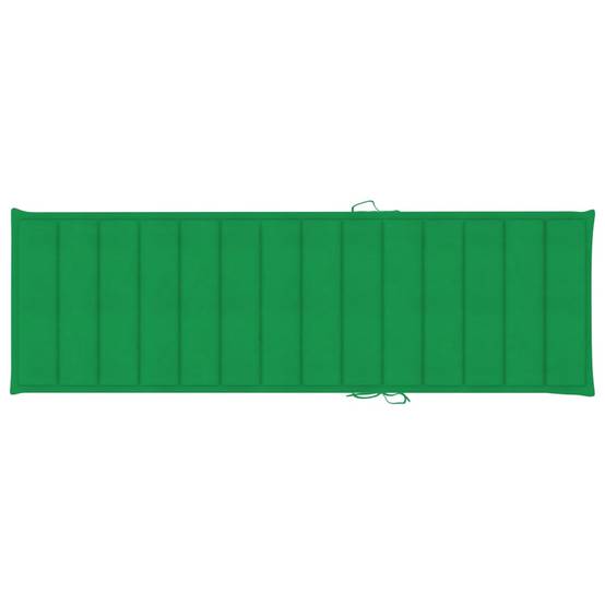 Helloshop26 - Transat chaise longue bain de soleil lit de jardin terrasse meuble d'extérieur avec coussin bois d'acacia solide - Imagen 9