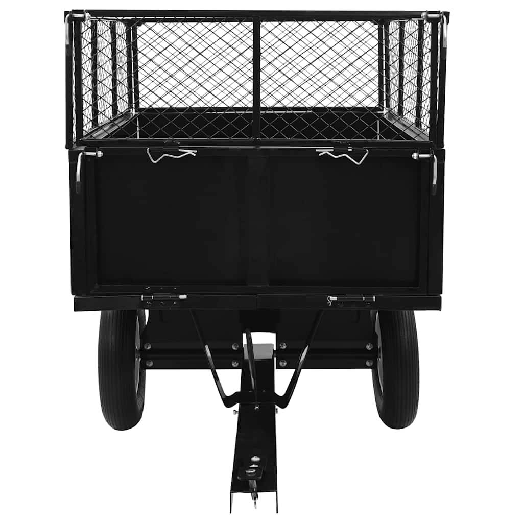 Vidaxl - Remorque basculante pour tondeuse de pelouse Charge de 300 kg vidaXL 145813 - Image 9