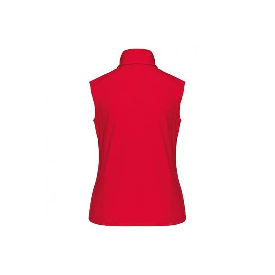Bodywarmer Softshell femme Kariban imperméable Rouge XXL - Image 2