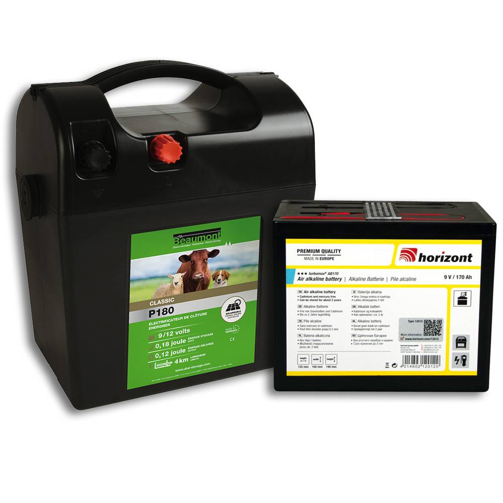 Beaumont - Poste P180 et pile 9 V 170 Ah - Imagen 1