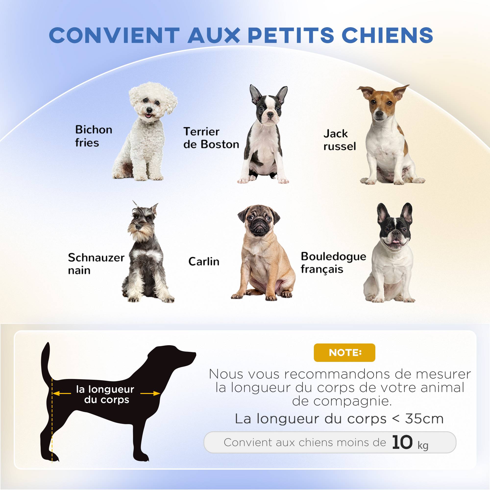 Lit canapé micro-fibre pour chien et chat avec rebord protecteur 74cm marron - ComfortXL Outdoor Living - Image 6