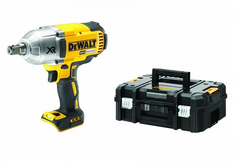 Boulonneuse à chocs DEWALT 18V 480 Nm - Sans batterie ni chargeur - En coffret T-STAK - DCF899NT - Image 1